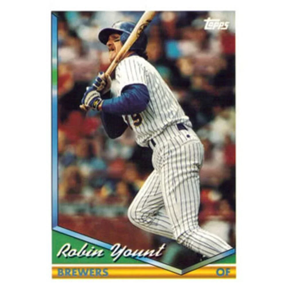 1994 Topps Robin Yount UER # 310 Milwaukee Brewers